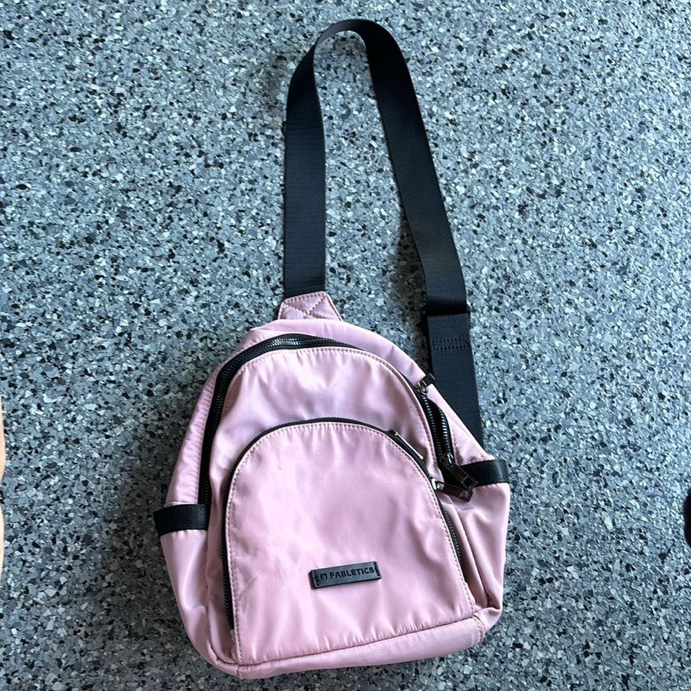 Fabletics - Blush Pink Sling Bag View 2